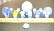 NICE! 20/pk ⭐ PILLAR STANDS ⭐ FOR MARBLES REIKI HEALING CRYSTALS BALLS EGGS ORBS