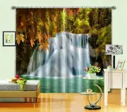 3D Waterfall 33 Blockout Photo Curtain Printing Curtains Drapes Fabric Window AU