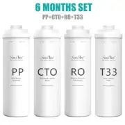 PP+CTO+RO+T33 Filter Cartridge Replacement For SimPure T1-400 UV RO Water System