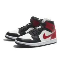 在飛比找蝦皮商城優惠-NIKE 休閒鞋 AIR JORDAN 1 MID 白紅 黑