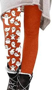 [Generic] Plus Size Yoga Pants for Women 3x-4x Slim Fit Halloween Printed Casual Pants and Leggings Womens Pants Size 16