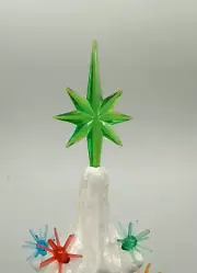 Large green Star of Bethlehem Topper for Ceramic Christmas Tree Lights Bulbs