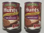 Hunt's Seasoned Tomato Sauce for Meatloaf, PACK OF 2, 15.25 oz cans