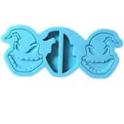 Bulk lot of 14 molds Oogie Boogie silicone straw topper mold