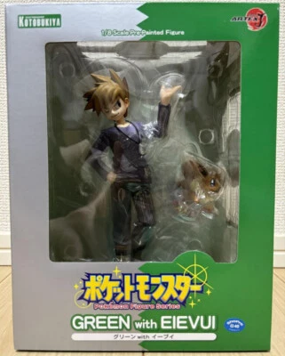 Japan Authentic Pokemon ARTFX J Blue with Eevee Figure
