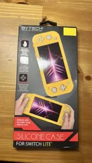 Silicone Case Nintendo Switch Lite Shock Proof Protective Cover YELLOW