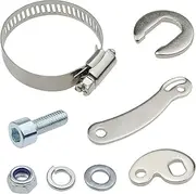 SING F LTD 1 Set of Electric Bicycle Torque Arm Conversion Kit for Front Rear E-Bike Motor Arm Bicycle Dropout Amplifier Cycling Accessory Stainless Steel