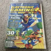 Electronic Gaming Monthly Magazine EGM 101 Nintendo 64 Diddy Donkey Kong Poster
