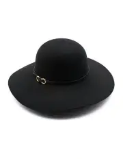 [Morgan & Taylor] Teagan Wool Felt Floppy in Black