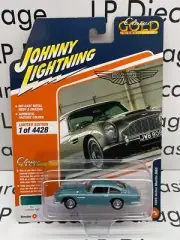 JOHNNY LIGHTNING 1966 Aston Martin DB5 Caribbean Pearl 1:64 Diecast