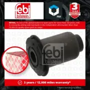 Wishbone / Control / Trailing Arm Bush fits FIAT PALIO 178 1.6 Front Lower Febi