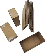 Compact Corrugated Mailing Boxes (175x90x55mm) Lightweight & Durable Packaging for Small Items, Posting, Small Packet Shipping, Packaging Mailing Boxes for Business, Storing or Gift(Pack 10)
