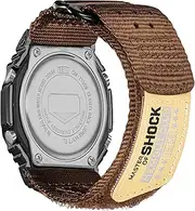[DAVILANE] Replacement Watch Band Strap for Casio Mens G-Shock GM-2100B,GD-100/110/120/350,GW-S5600/5600/B5600/M5600,16mm Nylon Breathable Casio wristband