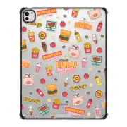 iPad Pro 13-inch (M4) iPad Impact Case Burgers Stickermania - IPad Case