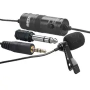 Boya By-M1 Pro Lavalier 3.5mm Clip-On Microphone Lapel For Smartphone Black