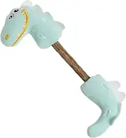 Kitten Teething Toys, Little Dinosaur Kitten Plush Toy, Interactive Cat Puzzle with Bells, Pet Chew Ball, Teething Sticks, Indoor Entertainment for Indoor