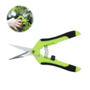 Pruning Shears, 6.5 Inch Garden Shears, Gardening Scissors with Straight Stai...