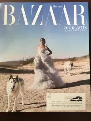 HARPER'S BAZAAR MAGAZINE OCTOBER 2018 ZOE KRAVITZ- UNRETOUCHED- SHIPS FREE