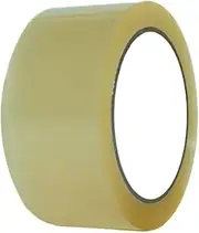Heavy Duty Clear Acrylic Adhesive Packing Tape | 48mm x 75m | 48um Thickness | Suitable for Packaging Storage Boxes Cartons Cardboard in Warehousing Shipping | 3 Boxes of 36 Rolls