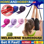 Yoga Stretch Strap D-Ring Belt Gym Fitness Belts Yoga Straps