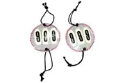 Bridle No Crystal Round 3 Digit Set Of 2 Pink