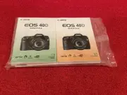 Canon EOS 40D Digital Camera Instruction Manual User Guide In English NEW SEALED