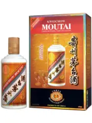 Kweichow Moutai Flying Fairy Camus Edition + 2 Glasses Baijiu 375mL