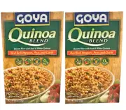 2 Pack Of Goya Quinoa Blend White And Red Quinoa With Brown Rice 6 Ounces