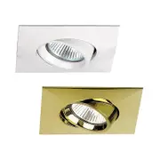 Optional Square Trim For SVE90S-Fire in White or Gold Superlux Lighting - TRIM90S-WH, TRIM90S-GD