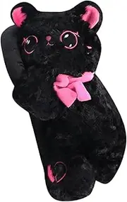 Car Tissue Holder | Cat Car Tissue Dispenser Holder | Decorative Vehicle Accessories Storage Container, Plush Animals Napkin Dispenser for Truck Sedan Seat Back