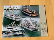 2010 Avalon Pontoon Sales Brochure Catalog Excalibur Paradise Sandbar Windjammer