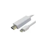 Comsol 2mtr Mini Displayport Male to Hdmi Cable Display Port Cables - MD-HDMI-020