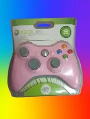 Microsoft Xbox 360 Wireless Controller Pink Genuine Brand New Unused Unopened