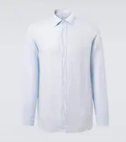 [Lardini] Lardini Linen shirt UK 16 blue