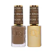 DND DIVA - #268 Cedar-licious - Nail Gel & Lacquer Polish Duo 15ml