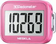 3D Pedometer for Walking, Simple Step Counter for Walking with Large Digital Dis