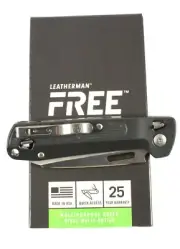 LEATHERMAN FREE K2 Multitool Modern Folding Knife Slate Gray - Essential EDC
