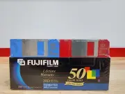 FUJIFILM 2HD 3.5" Floppy Disks 1.44MB Diskettes 50 Pack IBM Formatted SEALED