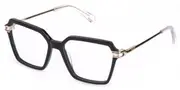 Police VPLR15 ZEPHYR 1 0700 Women’s Glasses Black Size 54 - Private Health Rebate - Blue Light Block Available