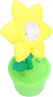Bubble Machine LED Light Music Sunflower Electric Maker Battery Powered Blower Kids Indoor Outdoor Park Beach