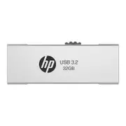 HP x818w 32GB USB 3.2 Flash Drive - Silver Metal [HPFD818W-32]