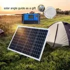 12V 200W Solar Panel Kit Mono Shingled Fixed Caravan Camping Battery Charging AU