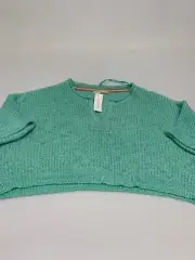 New Pookie & Sebastian Sweatshirt Turquoise S Women Was $ 78.00 A23
