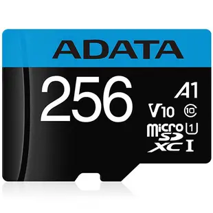 附發票 ADATA 威剛 256G 128G 64G microSDXC UHS-I (A1) 記憶卡 小米監視器 可用