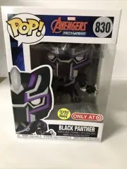 Funko Pop! Marvel Avengers Mech Strike #830 Black Panther (Glows in The Dark)
