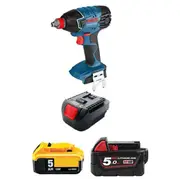 Battery Converter Adapter to run Bosch Blue 18V Tools on Milwaukee M18 or Dewalt 18V Battery