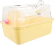 Guinea Pig Holder Portable Carrier Roof Travel Pet Cage for Hamsters Mice Ferrets