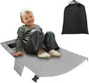 Portable Children's Aircraft Footstool,Child Travel Aircraft Seat Extender | Child Airplane Footrest,Toddler Travel Beds,Kids Travel Cot For Planes,Trains, Comfortable And Restful Travel