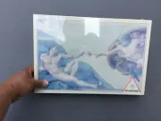 Sealed Vtg. Piatnik Austria The Creation of Adam Michelangelo 1000 Piece Puzzle