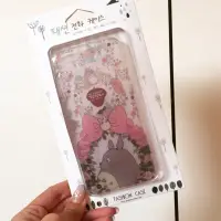 在飛比找蝦皮購物優惠-透明Totoro龍貓花圈iPhone 6/6s手機全包軟殼